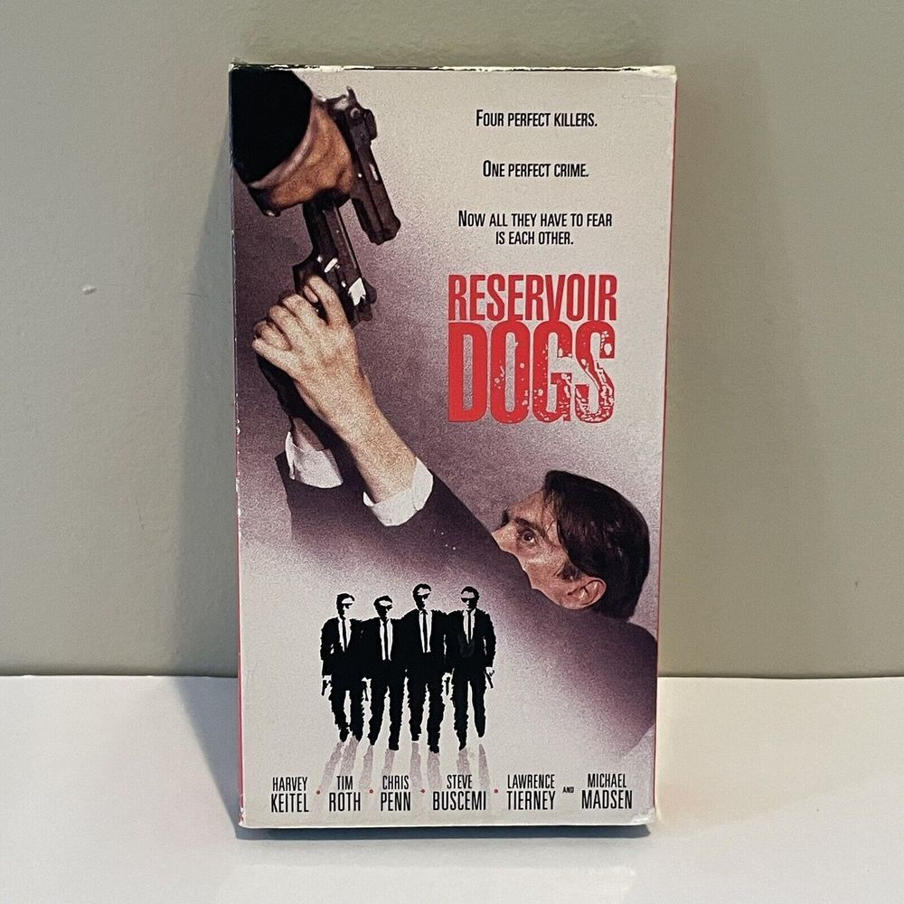 Reservoir Dogs (VHS, 1993) Quentin Tarantino Harvey Keitel Steve Buscemi
